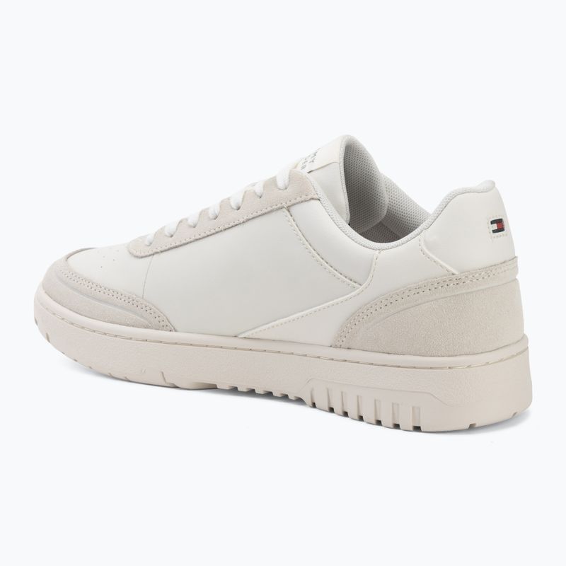 Vyriški batai Tommy Hilfiger Basket Core Leather Suede Mix ecru/street green 3
