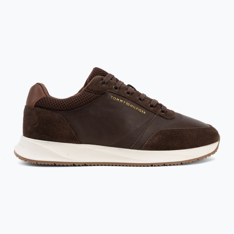 Vyriški batai Tommy Hilfiger Runner Suede Mix cocoa tracksuits 2