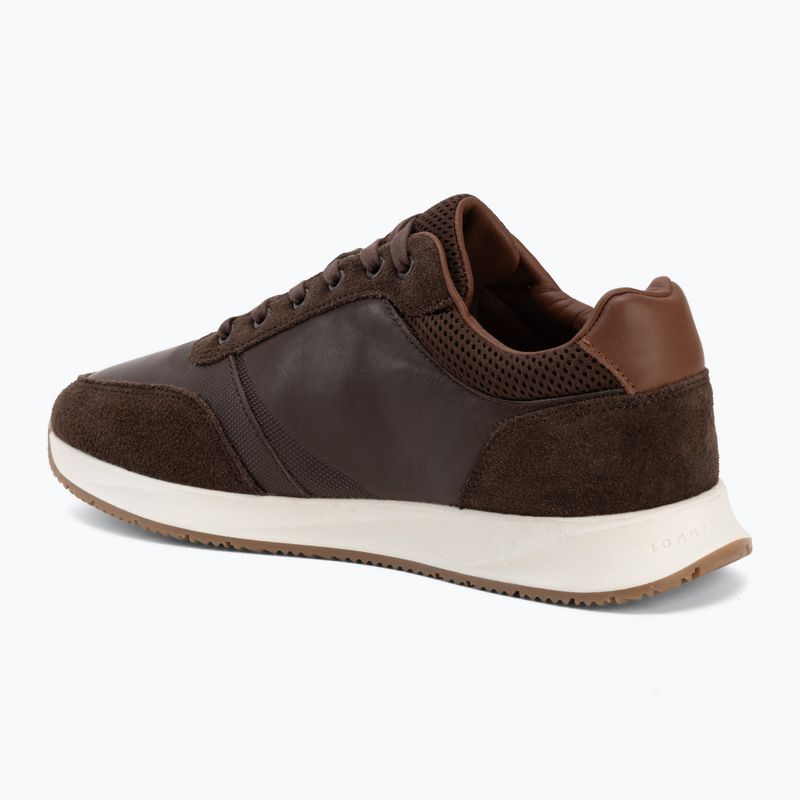 Vyriški batai Tommy Hilfiger Runner Suede Mix cocoa tracksuits 3