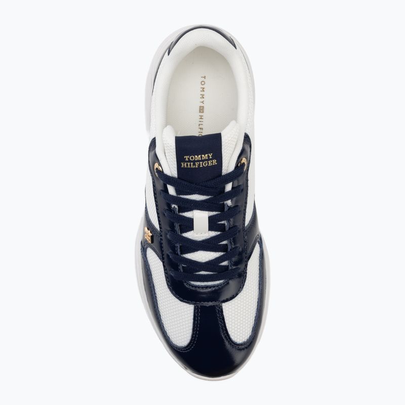Moteriški batai Tommy Hilfiger ModernRunner Shiny Leather yale navy 5