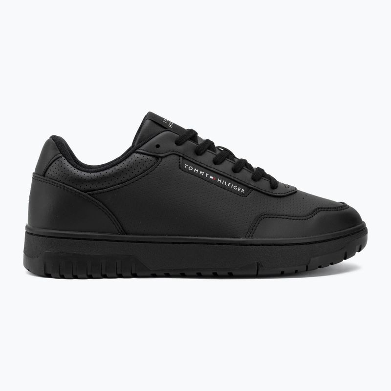 Vyriški batai Tommy Hilfiger Basket Core Leather black 2