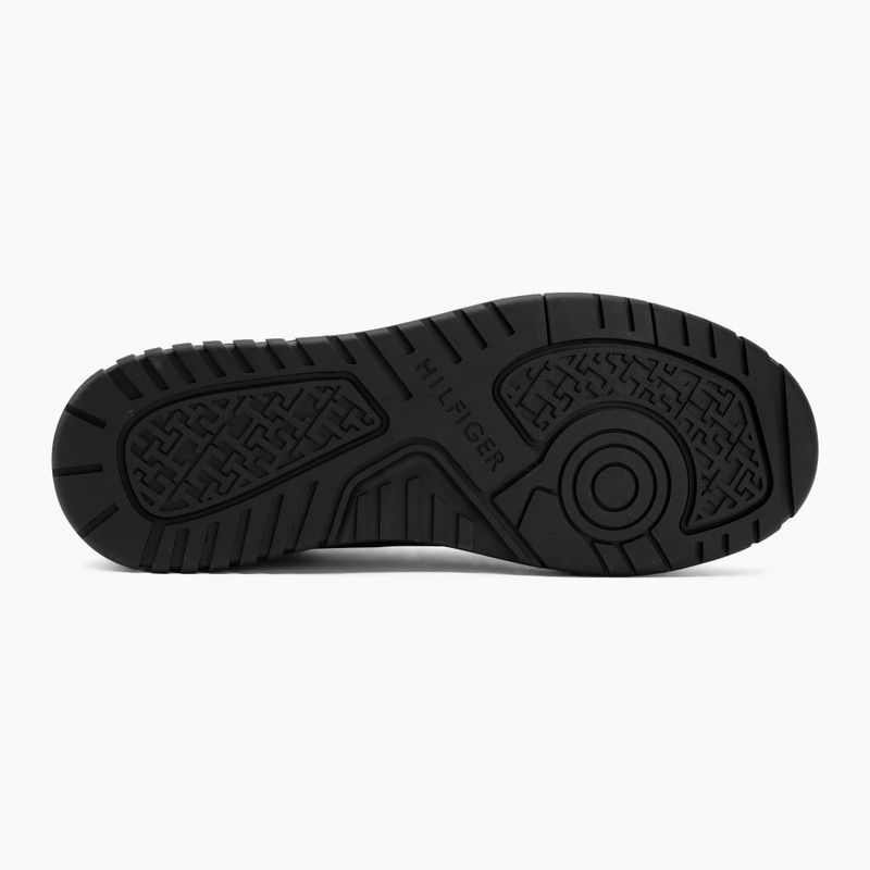 Vyriški batai Tommy Hilfiger Basket Core Leather black 4