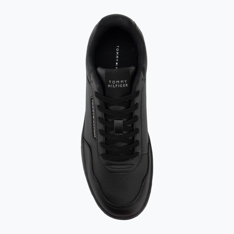 Vyriški batai Tommy Hilfiger Basket Core Leather black 5
