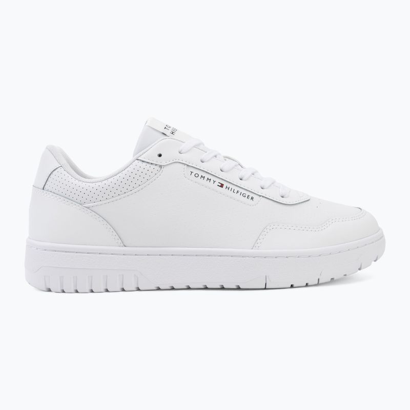 Vyriški batai Tommy Hilfiger Basket Core Leather white 2