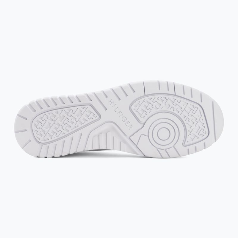 Vyriški batai Tommy Hilfiger Basket Core Leather white 4