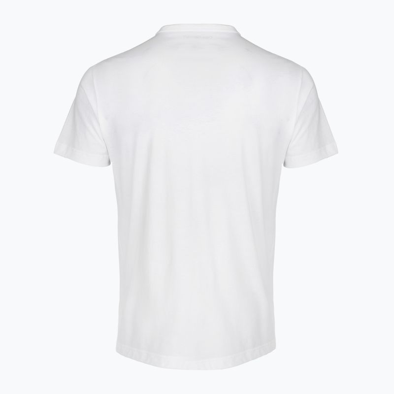 Vyriški marškinėliai Calvin Klein 000NM2748E Crew Neck classic white w/ blue nights 2