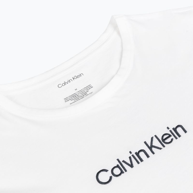 Vyriški marškinėliai Calvin Klein 000NM2748E Crew Neck classic white w/ blue nights 3