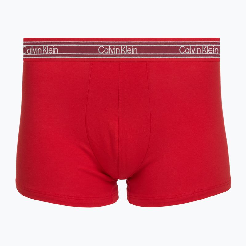 Vyriškos trumpikės Calvin Klein LV00NB4615 Trunk black/established red/goji berry 2