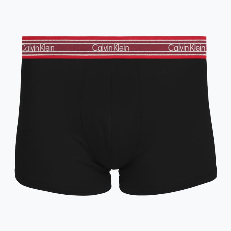 Vyriškos trumpikės Calvin Klein LV00NB4615 Trunk black/established red/goji berry 4