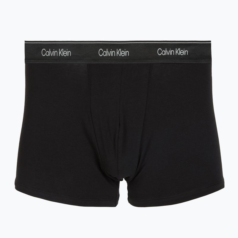 Vyriškos trumpikės Calvin Klein LV00NB4575 Trunk black/goji berry/black 3