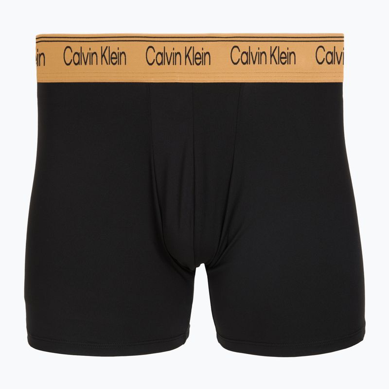 Vyriškos trumpikės Calvin Klein LV00NB4410 Brief black w/bronze flash wb/black/oliv 2