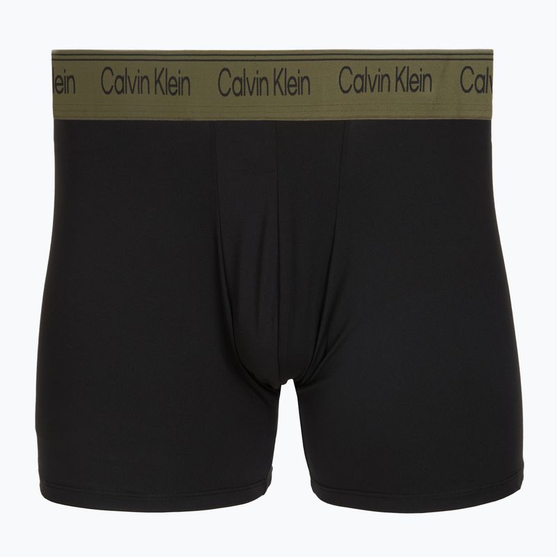 Vyriškos trumpikės Calvin Klein LV00NB4410 Brief black w/bronze flash wb/black/oliv 3