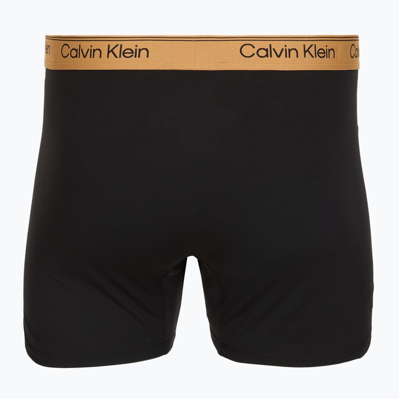 Vyriškos trumpikės Calvin Klein LV00NB4410 Brief black w/bronze flash wb/black/oliv 5