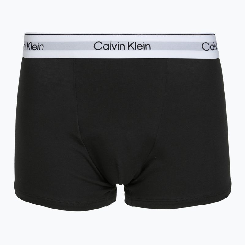 Vyriškos trumpikės Calvin Klein LV00NB4437 Relaxed Fit Trunk grey heather/black/classic white 6