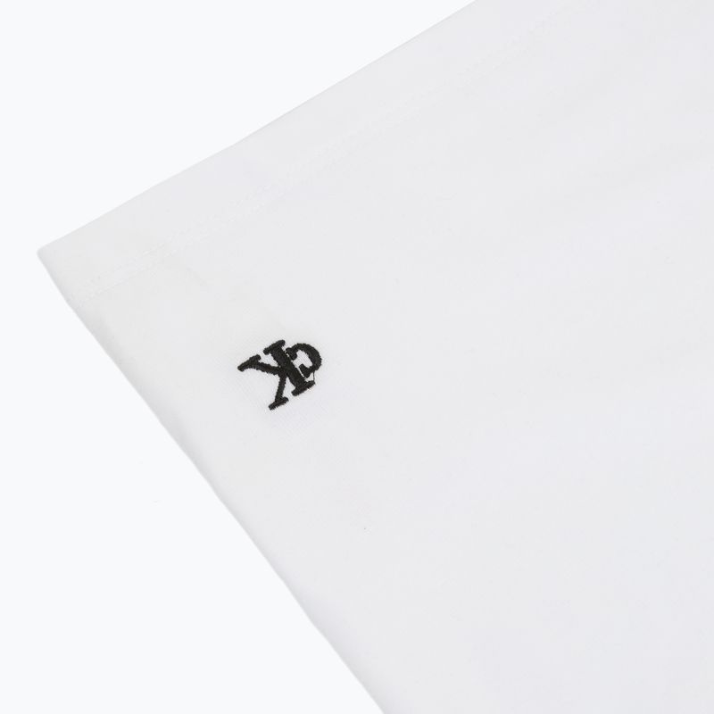 Vyriški marškinėliai Calvin Klein LV00NB4185 Crew Neck black w/ white emb/white w/ black e 7