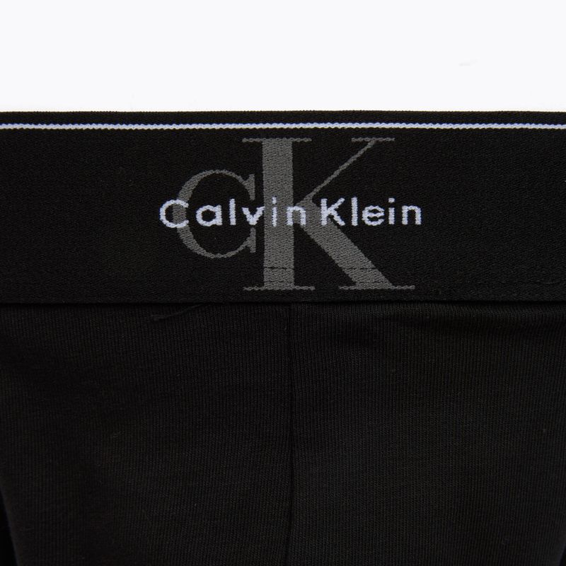 Vyriškos kelnaitės Calvin Klein LV00NB4644 Jock Strap black bodies w/ granite gray/poseid 6