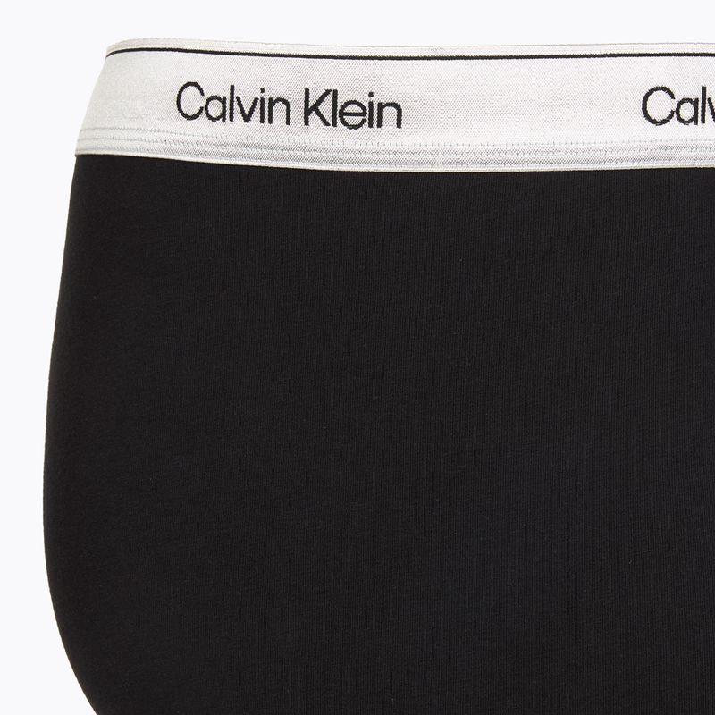 Vyriškos trumpikės Calvin Klein LV00NB4731 Boxer Brief black w/ silver haze wbs 4