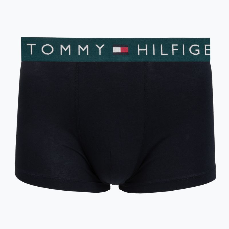 Vyriškos trumpikės Tommy Hilfiger Trunk WB 3 pack nb//saf canvas/mnty grey/deep spru 2
