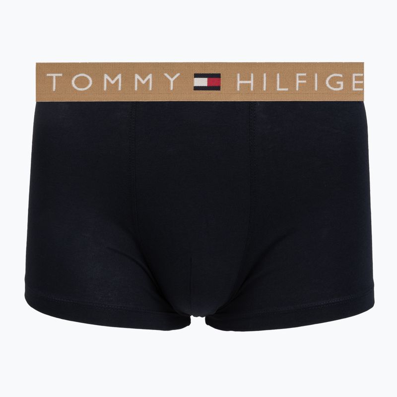 Vyriškos trumpikės Tommy Hilfiger Trunk WB 3 pack nb//saf canvas/mnty grey/deep spru 3