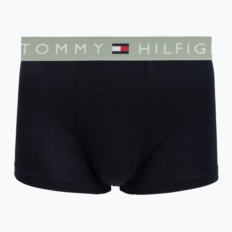 Vyriškos trumpikės Tommy Hilfiger Trunk WB 3 pack nb//saf canvas/mnty grey/deep spru 4