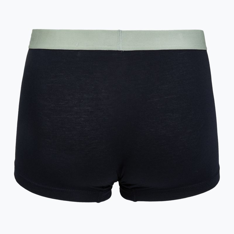 Vyriškos trumpikės Tommy Hilfiger Trunk WB 3 pack nb//saf canvas/mnty grey/deep spru 5