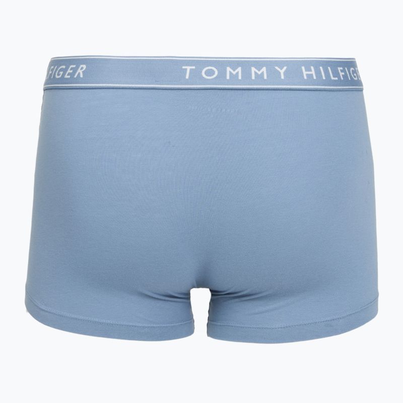 Vyriškos trumpikės Tommy Hilfiger Trunk Dtm navy blue/opul blue/brisk blue 3