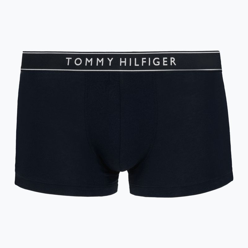 Vyriškos trumpikės Tommy Hilfiger Trunk Dtm navy blue/opul blue/brisk blue 6