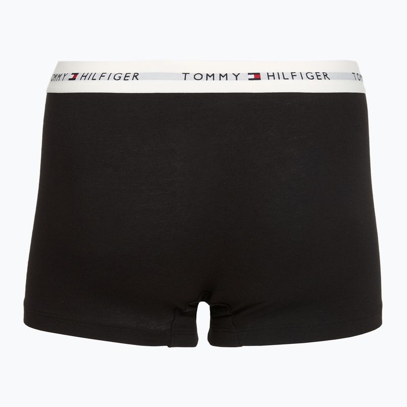 Vyriškos trumpikės Tommy Hilfiger Trunk WB 3 pack nb//opu blu/orna green/ivory silk 5