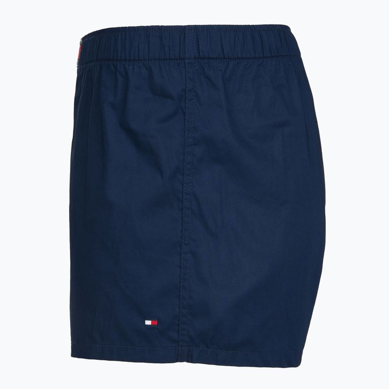 Vyriškos trumpikės Tommy Hilfiger Woven Boxer Print 3 pack chambray flag/carb navy/c navy flag 4