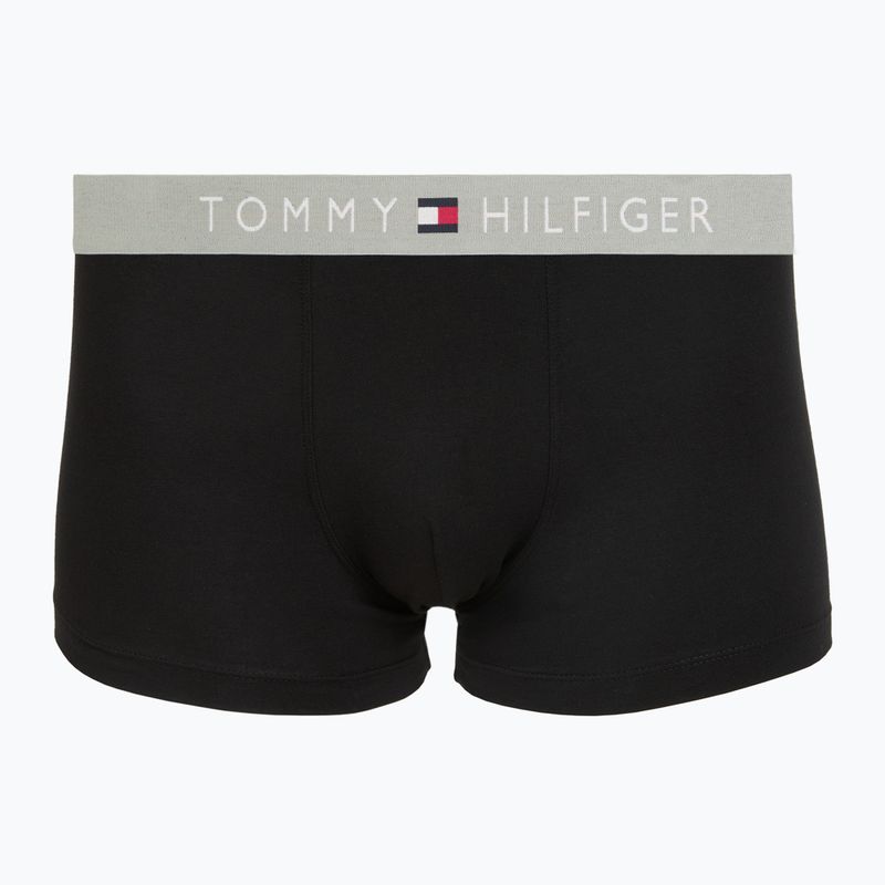 Vyriškos trumpikės Tommy Hilfiger Trunk black/ant silver/ves blue/opu bl/haz te 3