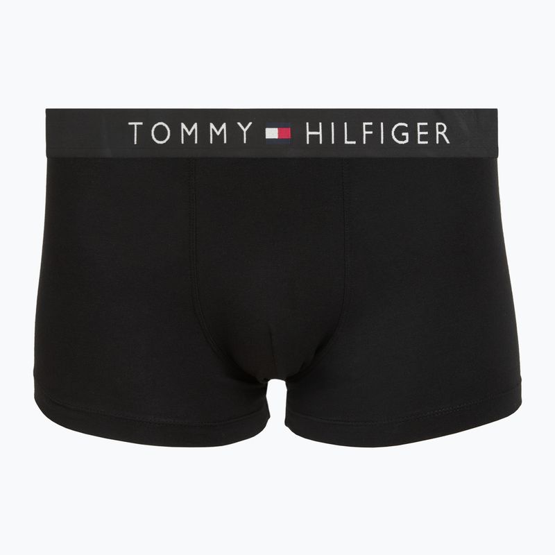 Vyriškos trumpikės Tommy Hilfiger Trunk black/ant silver/ves blue/opu bl/haz te 6