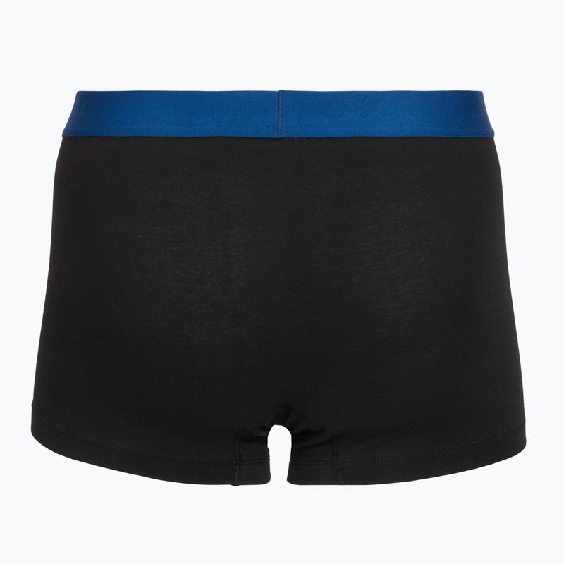 Vyriškos trumpikės Tommy Hilfiger Trunk black/ant silver/ves blue/opu bl/haz te 7