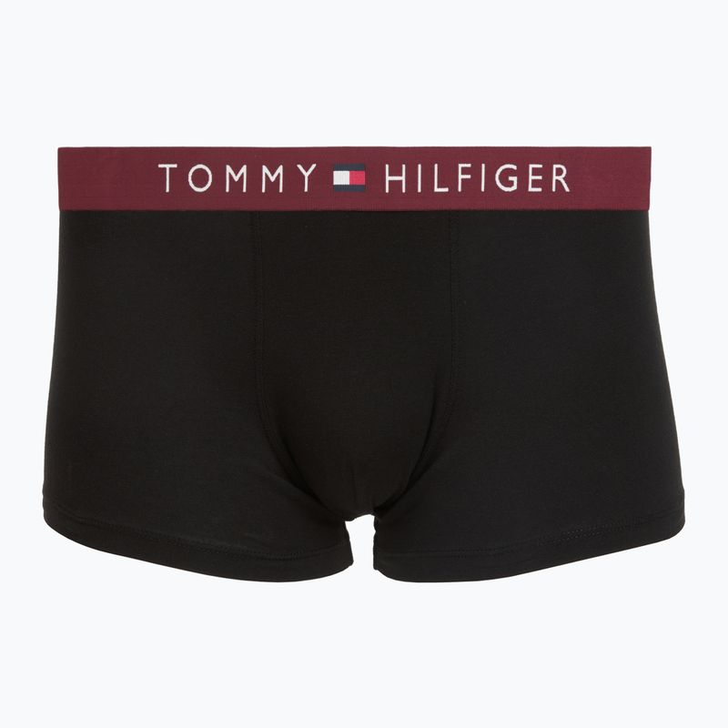 Vyriškos trumpikės Tommy Hilfiger Trunk WB 3 pack medium red/rasp juice/burgundy 4