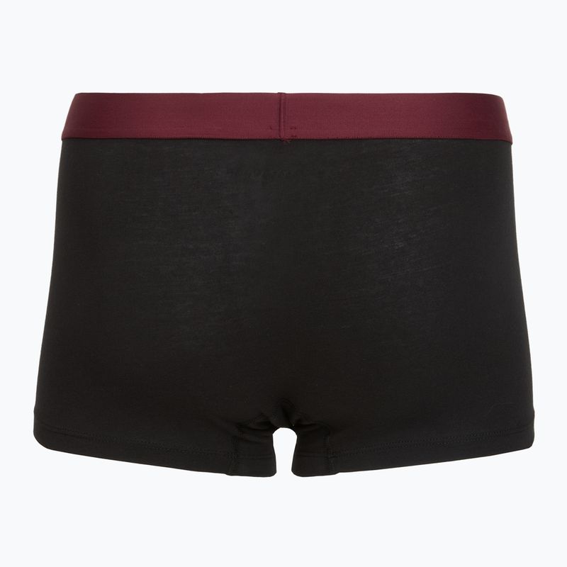Vyriškos trumpikės Tommy Hilfiger Trunk WB 3 pack medium red/rasp juice/burgundy 5
