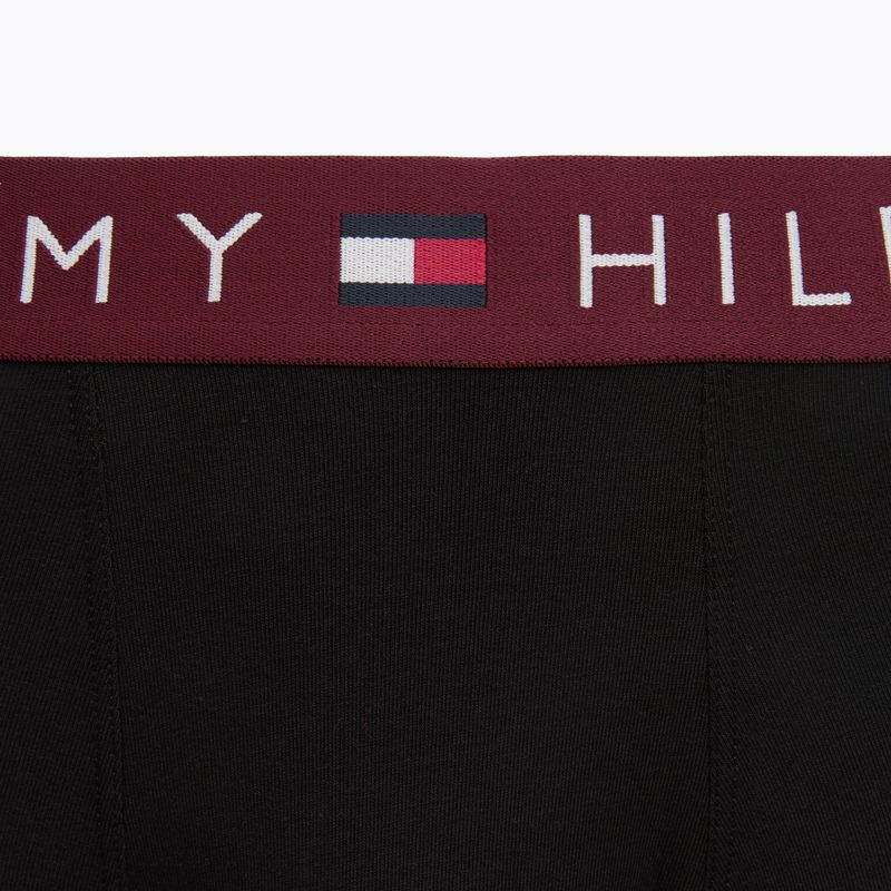 Vyriškos trumpikės Tommy Hilfiger Trunk WB 3 pack medium red/rasp juice/burgundy 6