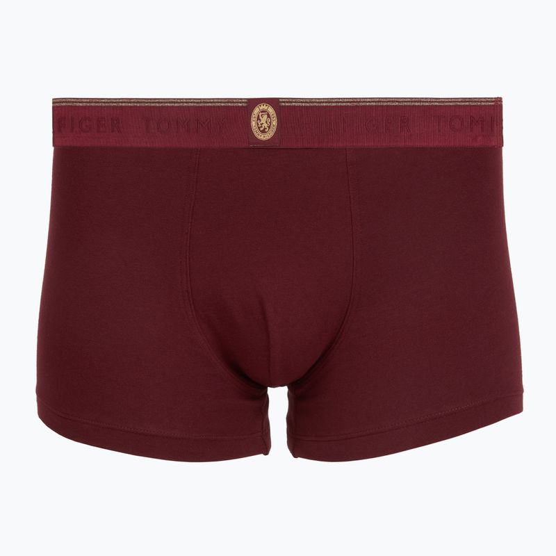 Vyriškos trumpikės Tommy Hilfiger Trunk 3 pack navy blue/nocturnal green/burgundy 2