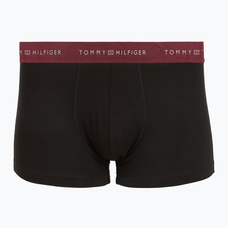 Vyriškos trumpikės Tommy Hilfiger Trunk Metallic gold/burgundy/green 4