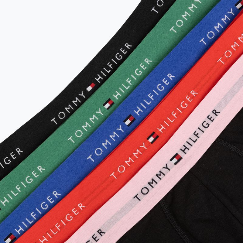 Vyriškos trumpikės Tommy Hilfiger Trunk WB 5 pack black/fr red/bon pk/als green/no blue 8