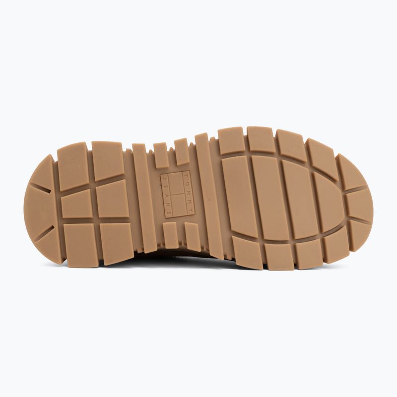 Moteriški batai Tommy Jeans Platform Sneaker Suede warm khaki 4