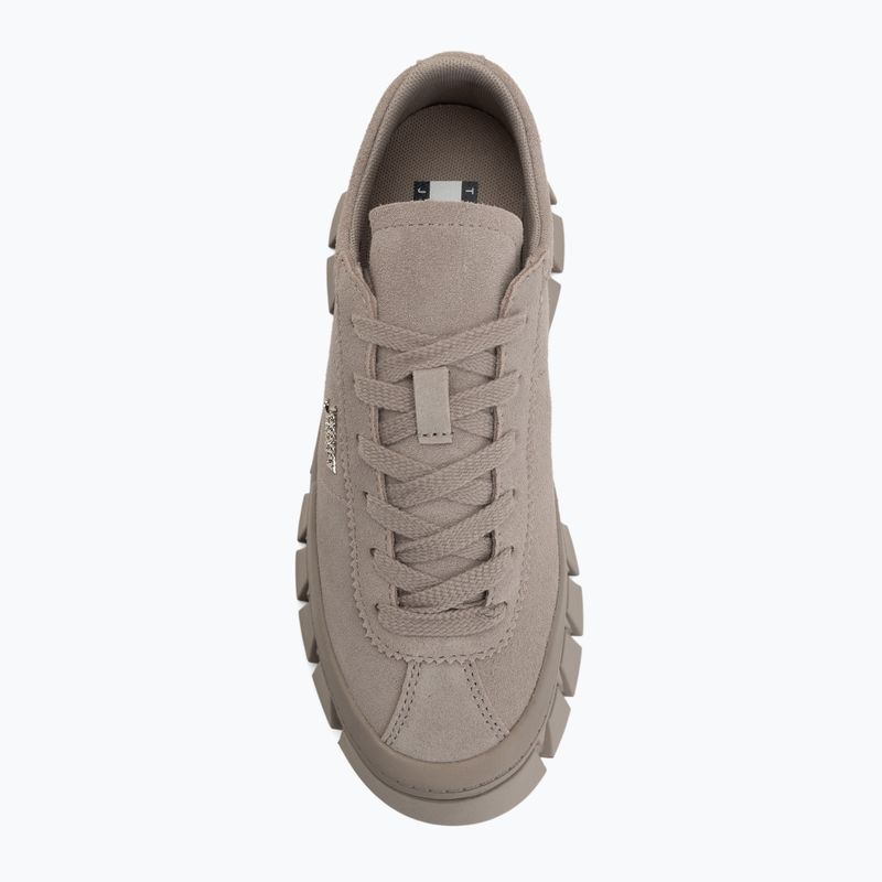 Moteriški batai Tommy Hilfiger TJW Platform Sneaker Suede limeston dust 5