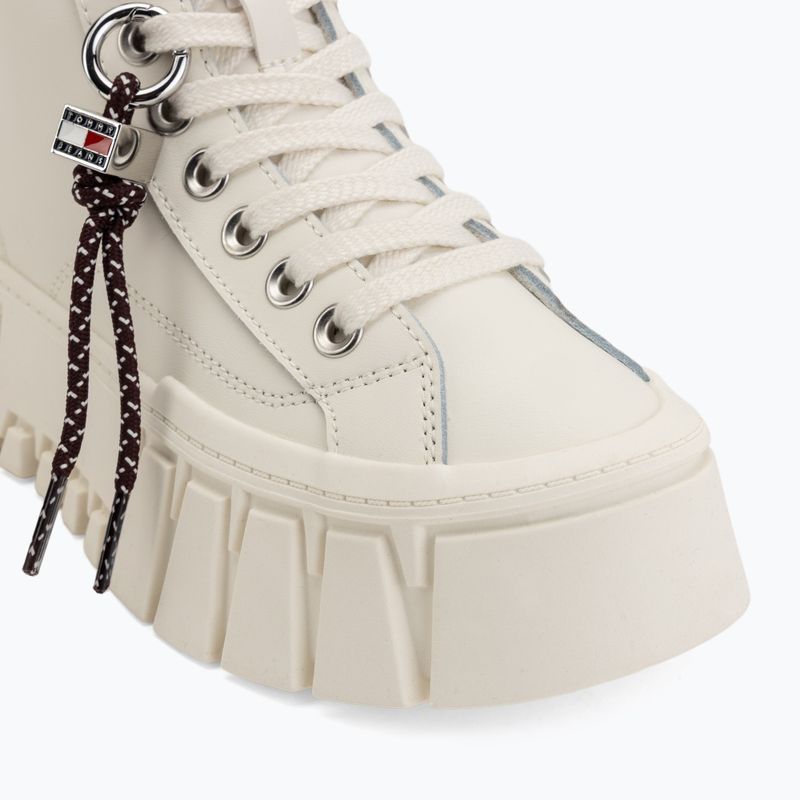 Moteriški batai Tommy Jeans Platform Sneaker Leather MC ecru 7