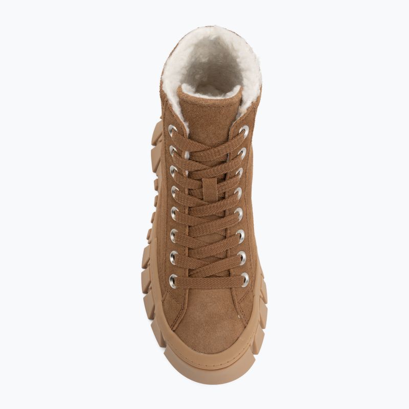Moteriški batai Tommy Jeans Platform Sneaker MC WL dark camel 5