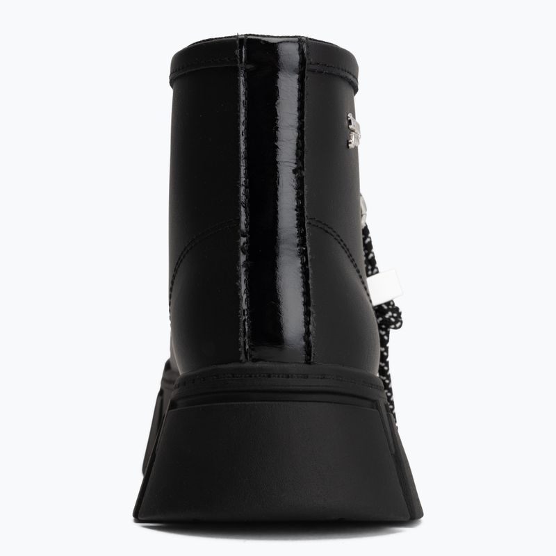 Moteriški batai Tommy Jeans Platform Sneaker Leather Mc black 6