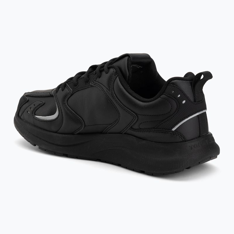 Vyriški batai Tommy Jeans Runn Leather triple black 3