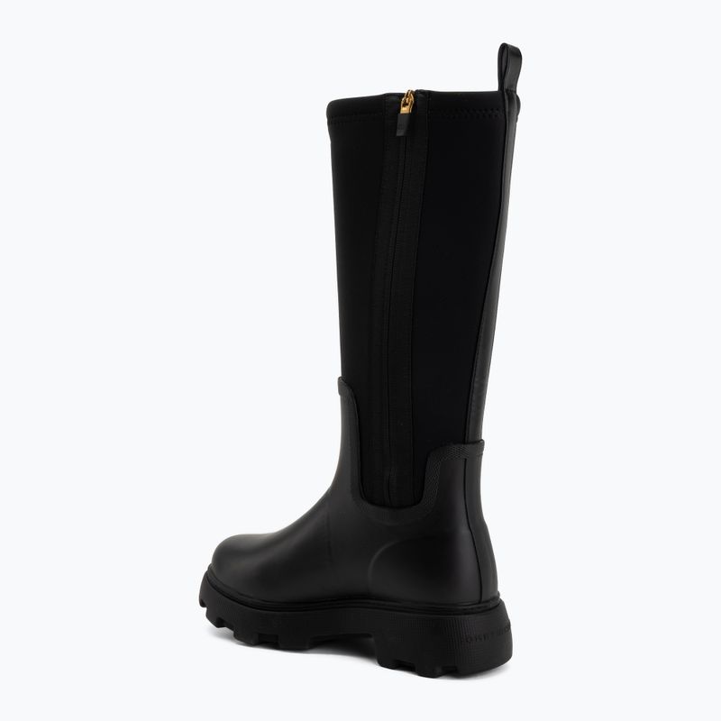 Moteriški guminiai batai Tommy Hilfiger Stamp Warm Knee black 3