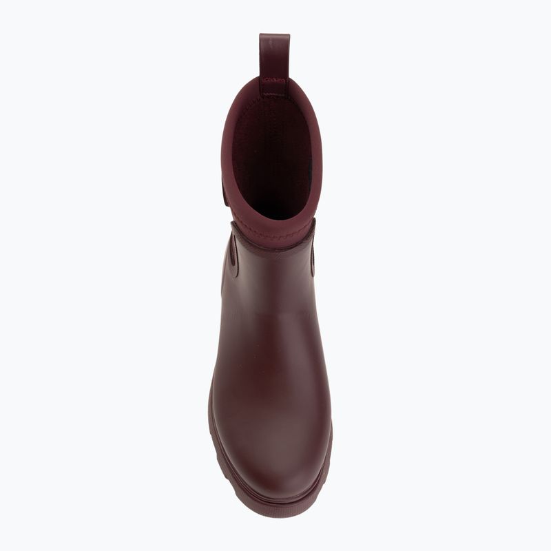 Moteriški guminiai batai Tommy Hilfiger Stamp Warm Ankle oxblood 5