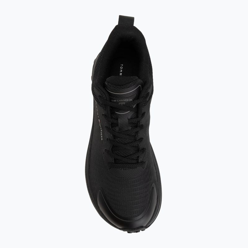Vyriški batai Tommy Hilfiger The Canyon X Knit triple black 5