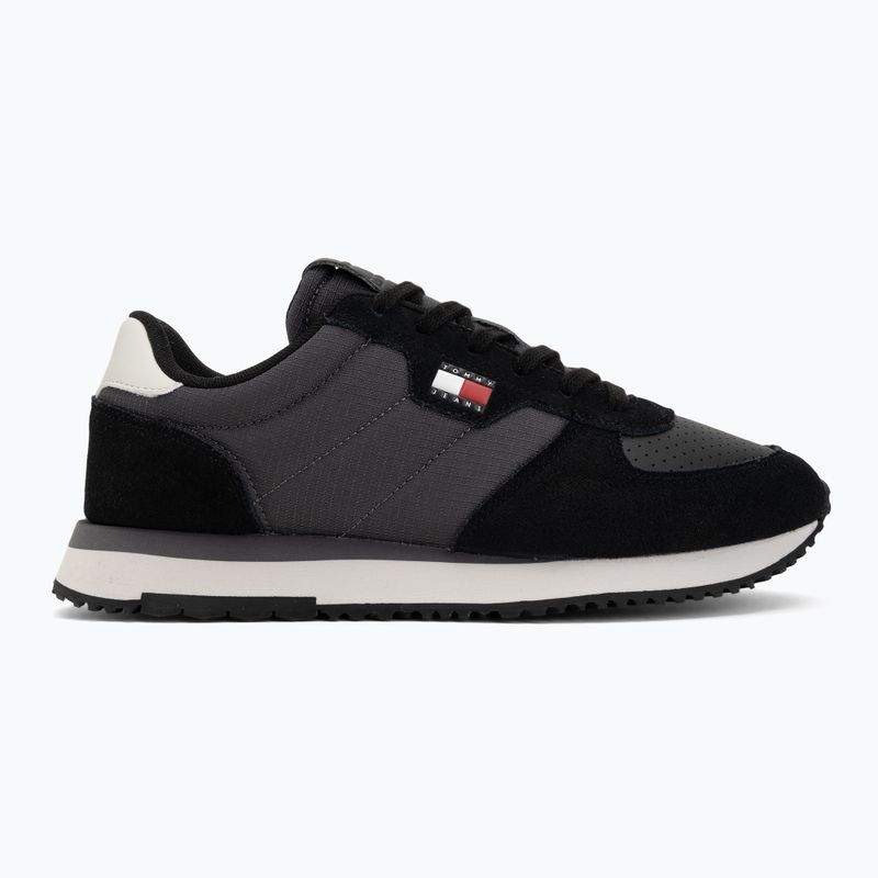 Vyriški batai Tommy Jeans Runner Flag Mix washed black/stratus grey 2