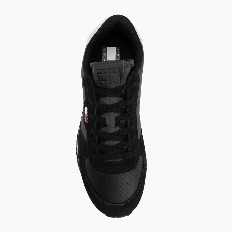 Vyriški batai Tommy Jeans Runner Flag Mix washed black/stratus grey 5