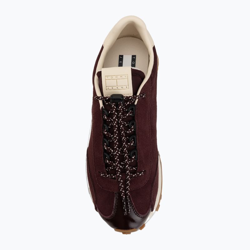 Moteriški batai Tommy Jeans Retro Archive Runner brown 5